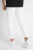 White Destroyed Loose Jeans - fehér szaggatott farmer - Méret: 30