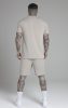 Siksilk Beige T-Shirt and Shorts Set - bézs melegítő szett - Méret: S