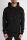 Black Cargo Hoodie - fekete kapucnis pulóver - Méret: S 