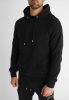 Black Cargo Hoodie - fekete kapucnis pulóver - Méret: XXL
