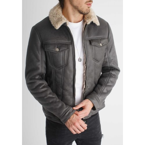 Gris Winter Jacket - plüssel bélelt téli dzseki - Méret: M