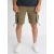 Khaki Cargo Short - oldalzsebes rövidnadrág - Méret: M