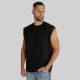 Black Sleeveless Tee - ujjatlan póló - Méret: S 