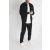 Crow Velour Track-Suit - fekete melegítőszett - Méret: M