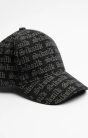 Siksilk Jacquard Denim Trucker Cap - Black