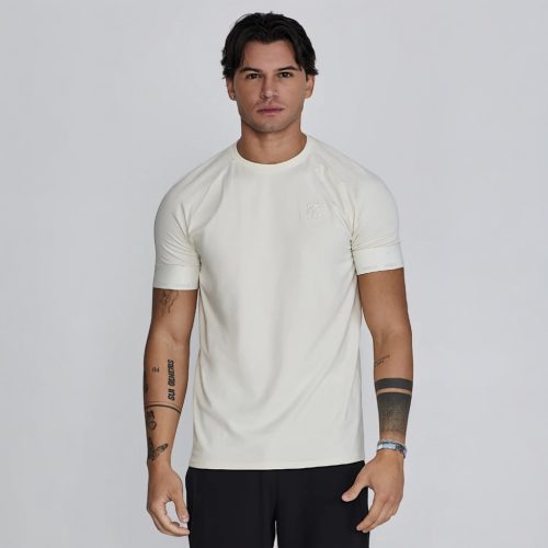 Siksilk Ecru Tech T-Shirt