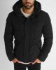 Black Hooded Jacket - fekete téli dzseki - Méret: XXL