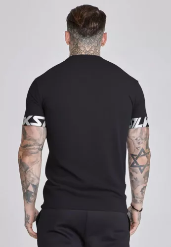 Siksilk Black Tech T-Shirt