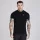 Siksilk Black Tech T-Shirt - Méret: L