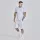 Siksilk Grey Marl T-Shirt and Shorts Set - Méret: M