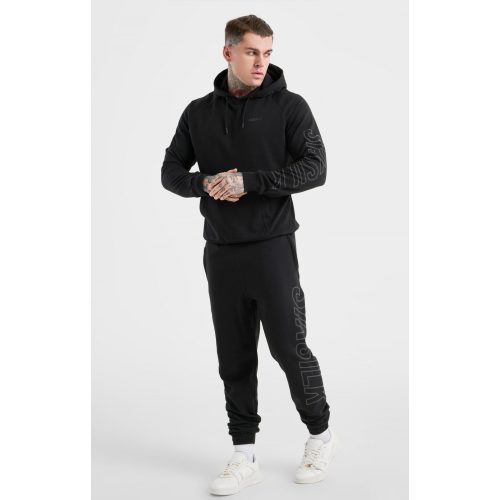 SIKSILK BLACK SPORTS RELAXED FIT SET