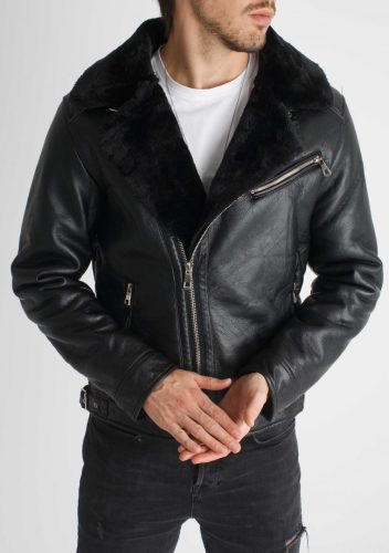 Noir  Winter Jacket - plüssel bélelt téli dzseki - Méret: M