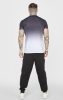 Black Sports Fade Muscle Fit T-Shirt  - slim fit póló - Méret: S