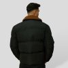 Collar Puffer Jacket - fekete téli dzseki - Méret: L