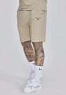 Siksilk Beige Polo and Shorts Set - Méret: S