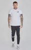 Siksilk White Stretch Tech T-Shirt - fehér póló - Méret: L