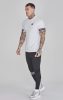 Siksilk White Stretch Tech T-Shirt - fehér póló - Méret: L