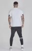 Siksilk White Stretch Tech T-Shirt - fehér póló - Méret: L