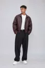 Bordeaux Boxy Dzseki - Méret: L