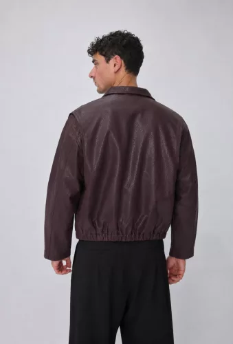 Bordeaux Boxy Dzseki - Méret: L