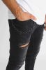 Dusk Ripped Jeans - fekete farmernadrág - Méret: 30
