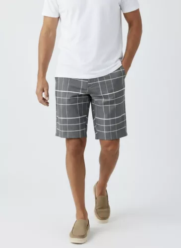 Plaid Slim Short - Méret: S 