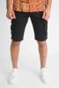 Dark Cargo Short - fekete oldalzsebes rövidnadrág - Méret: 29