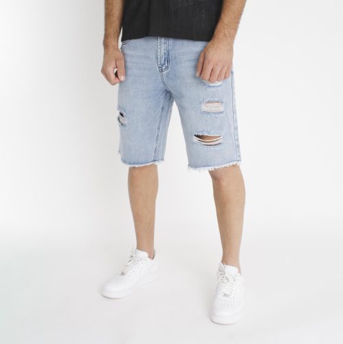 Ripped Denim Short