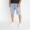 Ripped Denim Short - kék rövidnadrág - Méret: 31