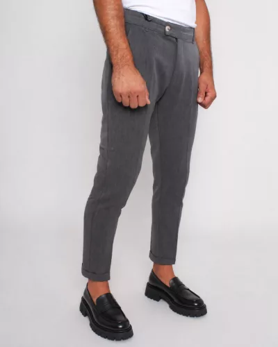 Charcoal Slim Szövetnadrág