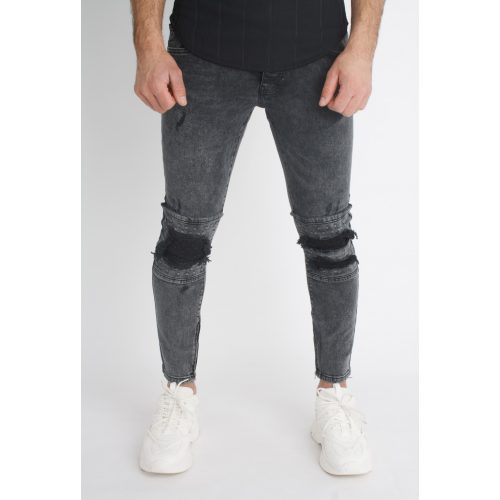 Armor Zip Jeans - szürke farmer - Méret: 30