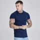 Siksilk Navy Tech T-Shirt