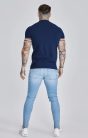 Siksilk Navy Tech T-Shirt