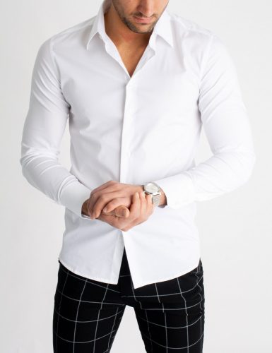 Super hot sale skinny shirt