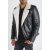White Aviator Biker Jacket