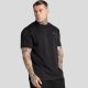 Siksilk Black Script T-Shirt