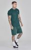 Siksilk Green T-Shirt and Shorts Set - zöld melegítő szett - Méret: L