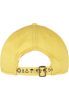 C&S Iconic Peace Curved Cap - sárga mintás sapka - Méret: ONE SIZE 