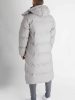 Patterned Puffer Long Coat - hosszú téli kabát - Méret: S 