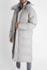 Patterned Puffer Long Coat - hosszú téli kabát - Méret: M