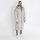 Patterned Puffer Long Coat - hosszú téli kabát - Méret: L