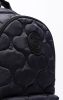 SikSilk Charcoal Quilted Backpack - steppelt fekete hátizsák - ONE SIZE