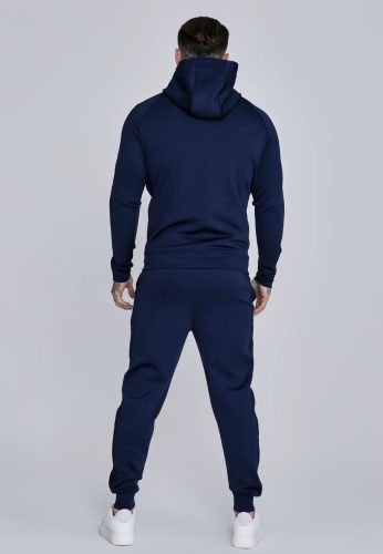 Siksilk Navy Hoodie and Joggers Set - Méret: XXL