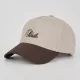 Siksilk Beige and Brown Core Cotton Cap