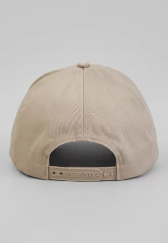 Siksilk Beige and Brown Core Cotton Cap