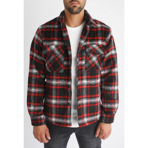 Toronto Shirt Jacket - kockás ingdzseki - Méret: XL