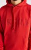 Siksilk Red Applique Hoodie - piros pulóver - Méret: M
