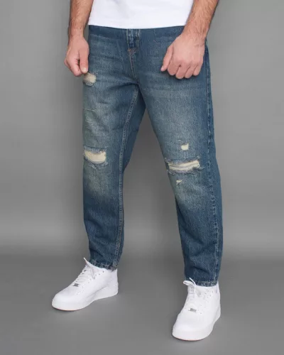 Darkwash Tapered Farmernadrág