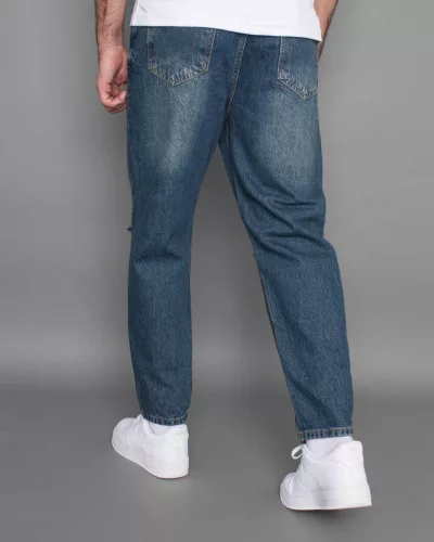Darkwash Tapered Farmernadrág