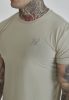 Siksilk Grey Muscle Fit T-Shirt